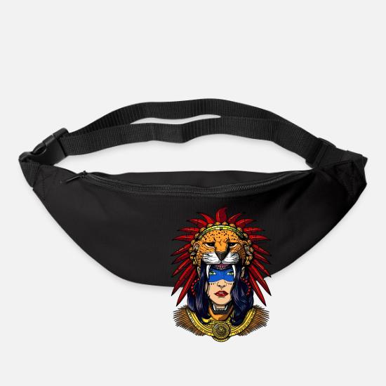 Aztec Jaguar Warrior Native Mexican Princess' Marsupio | Spreadshirt